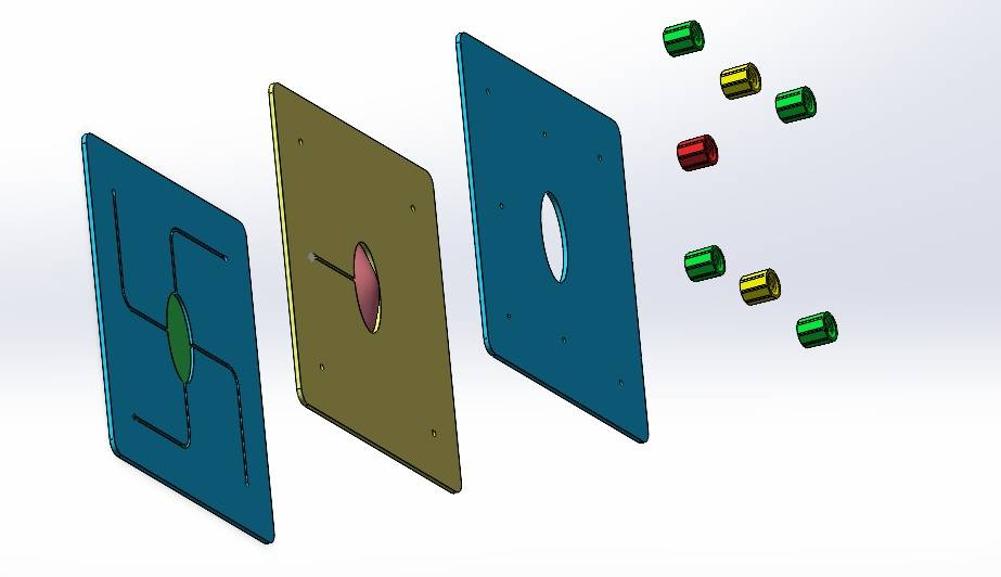 Model design - exploded view