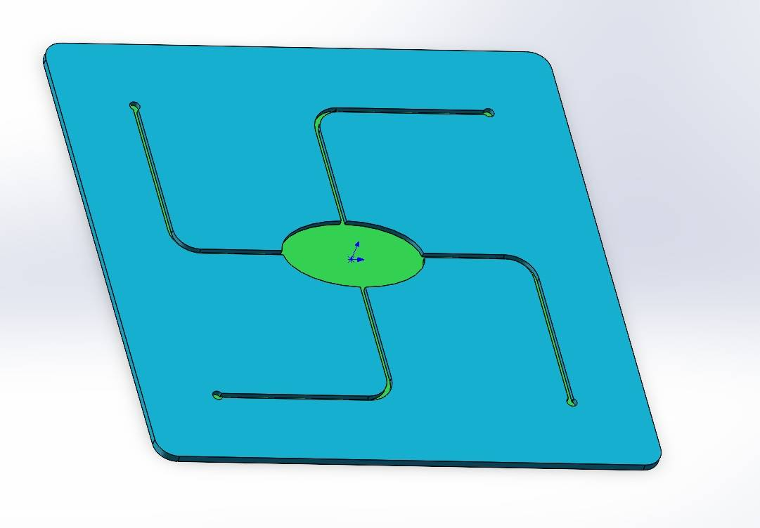 Model design - aqueous humor reflux