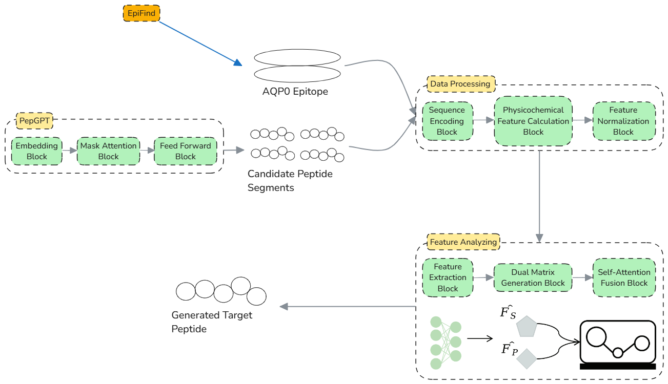 Framework of DeepPepGen